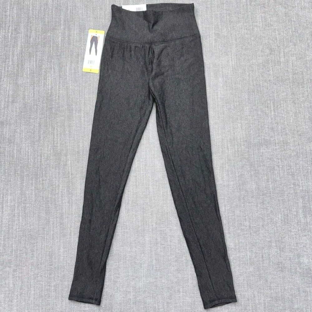 Orvis Classic Collection Cozy Legging Charcoal Gray High Rise Soft Fleece Small